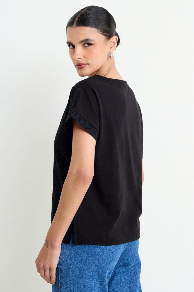 Polera Lisa Negro Ash 14204225003102-2