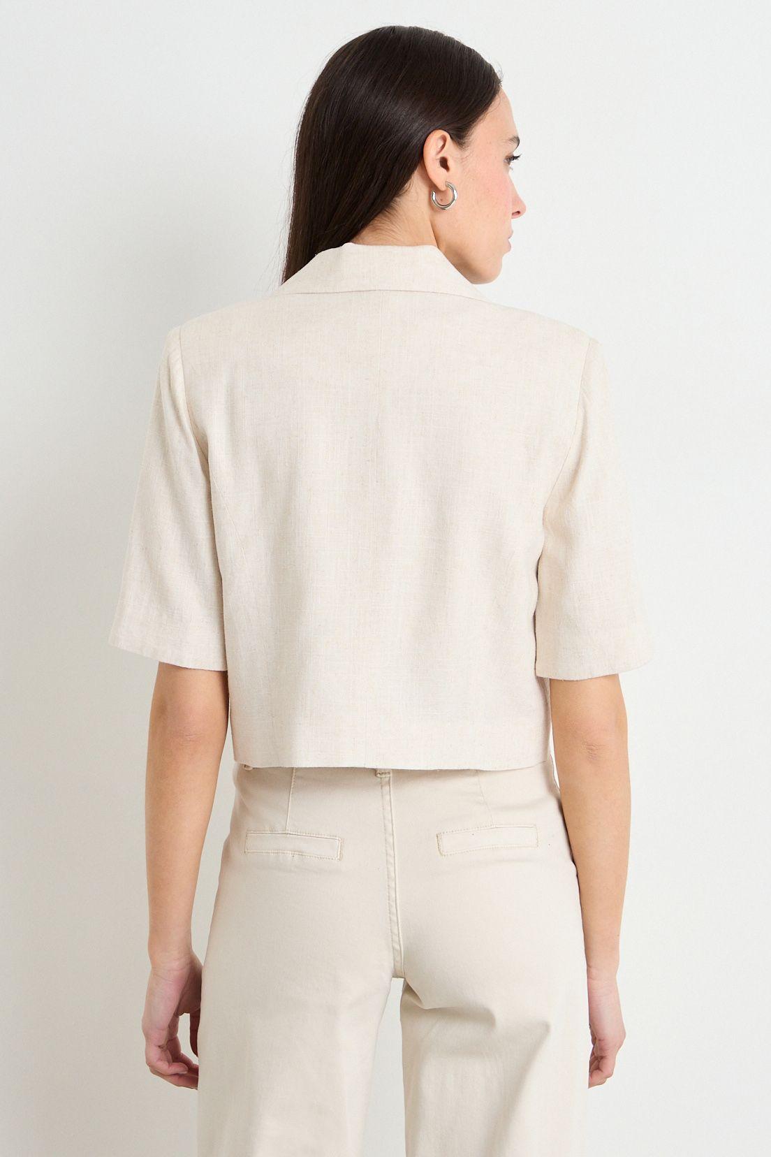Blazer Liso Beige iO 16020225019106-2