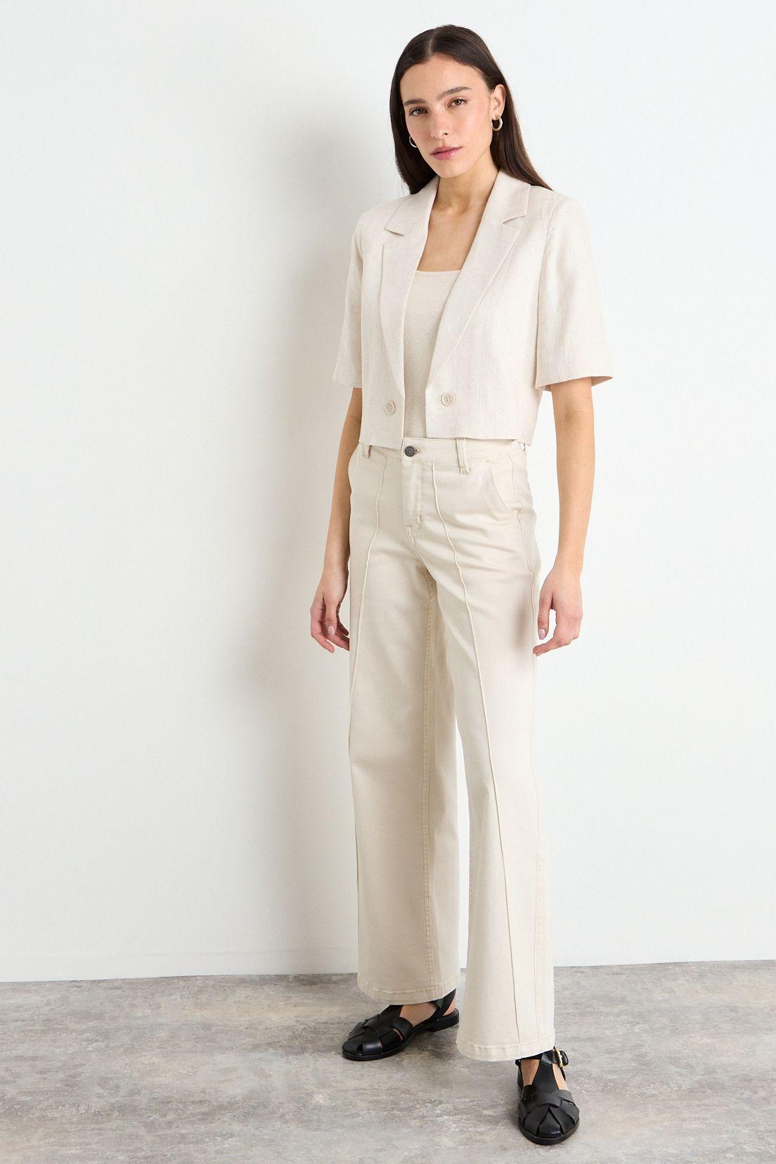 Blazer Liso Beige iO 16020225019106-3