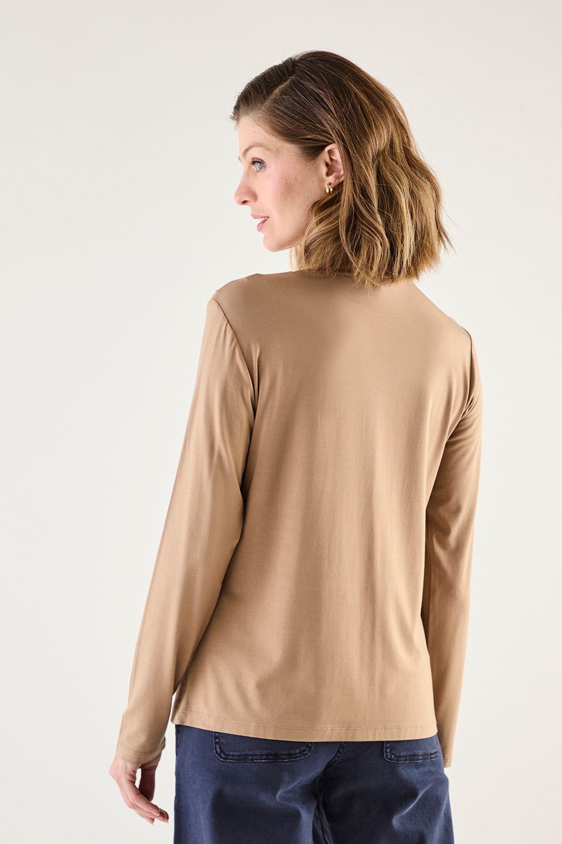 Polera De Suede Cafe 14202125004129-3