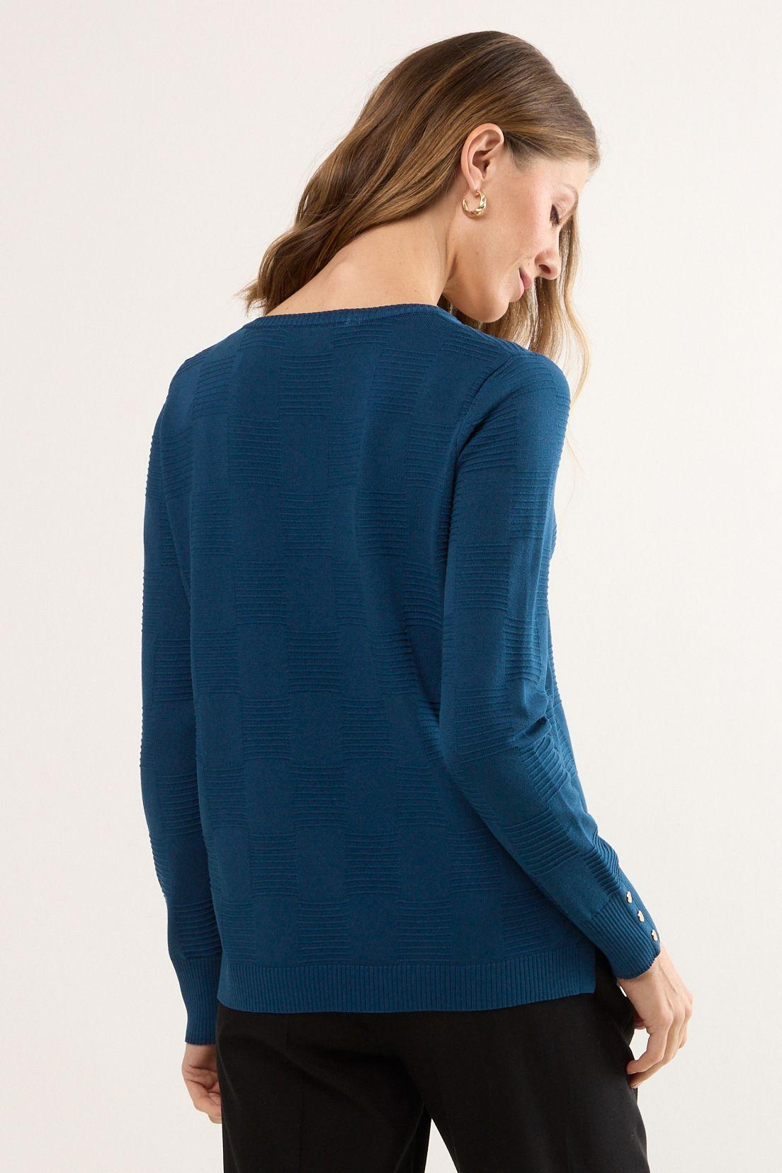 Sweater Petroleo Ma Griffe 18102225051537-4