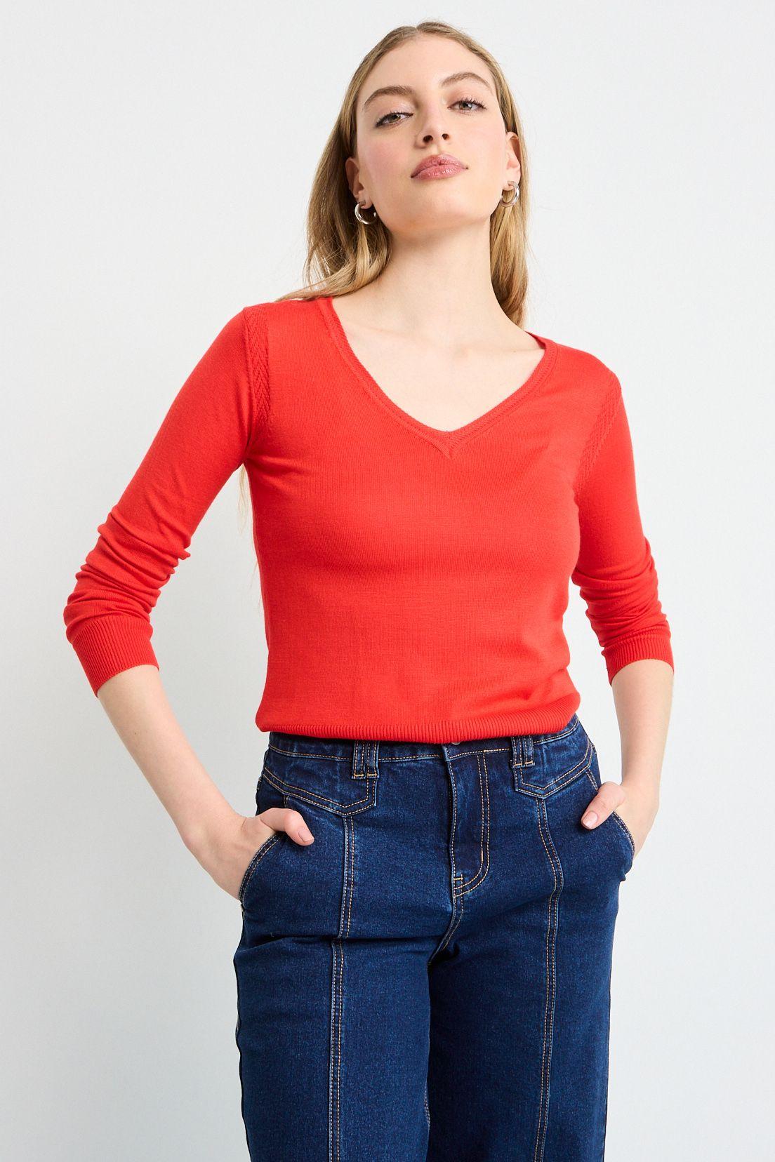 Sweater Rojo iO 18120225010103-0