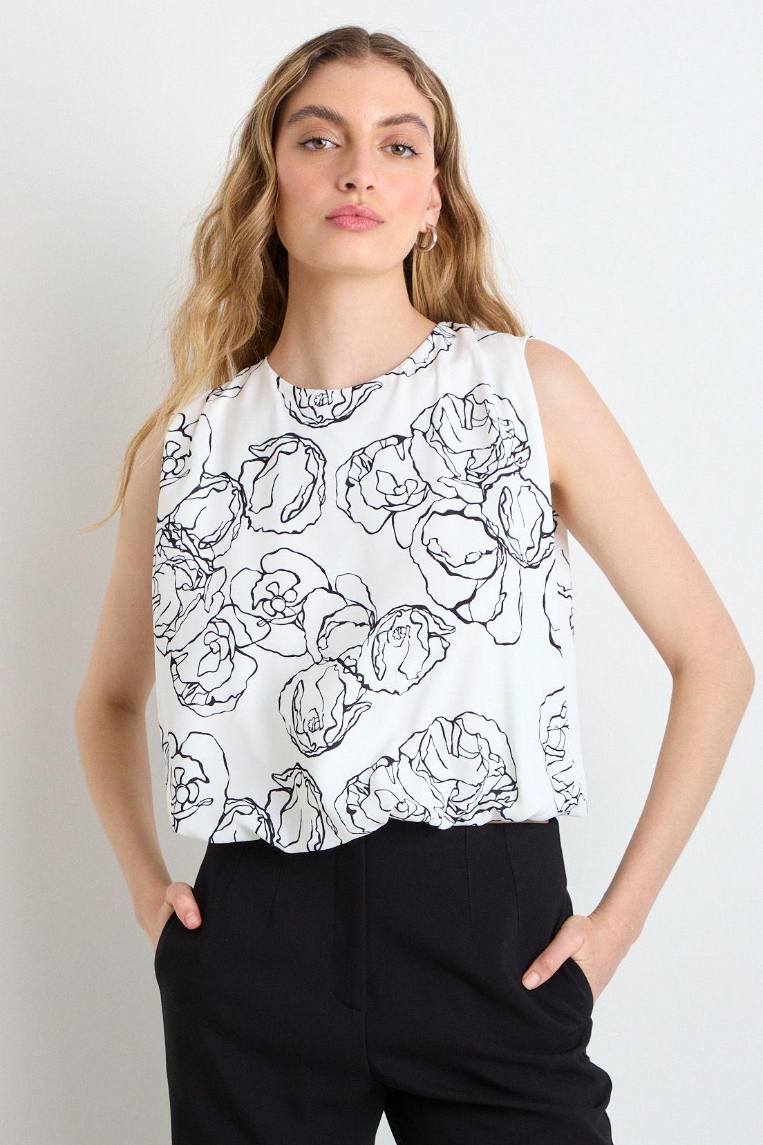 Blusas Sin Manga Crudo iO 14120225002105-0