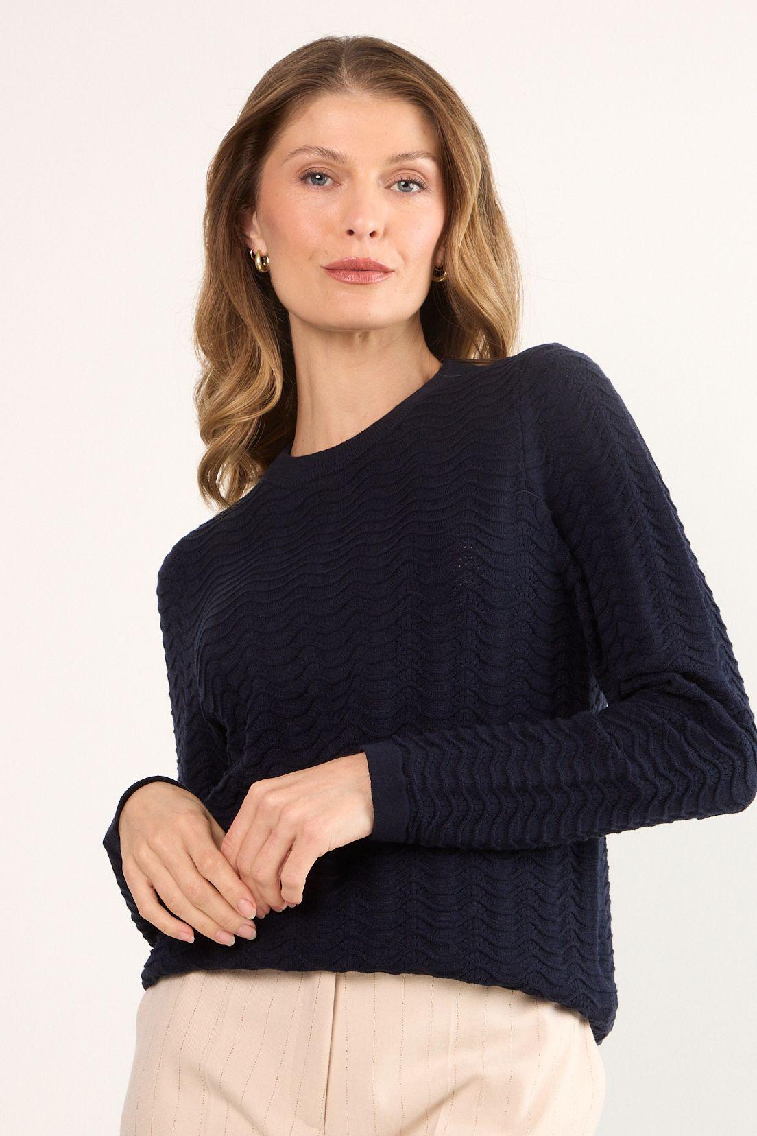 Cardigan Azul Ma Griffe 18102225001104-0