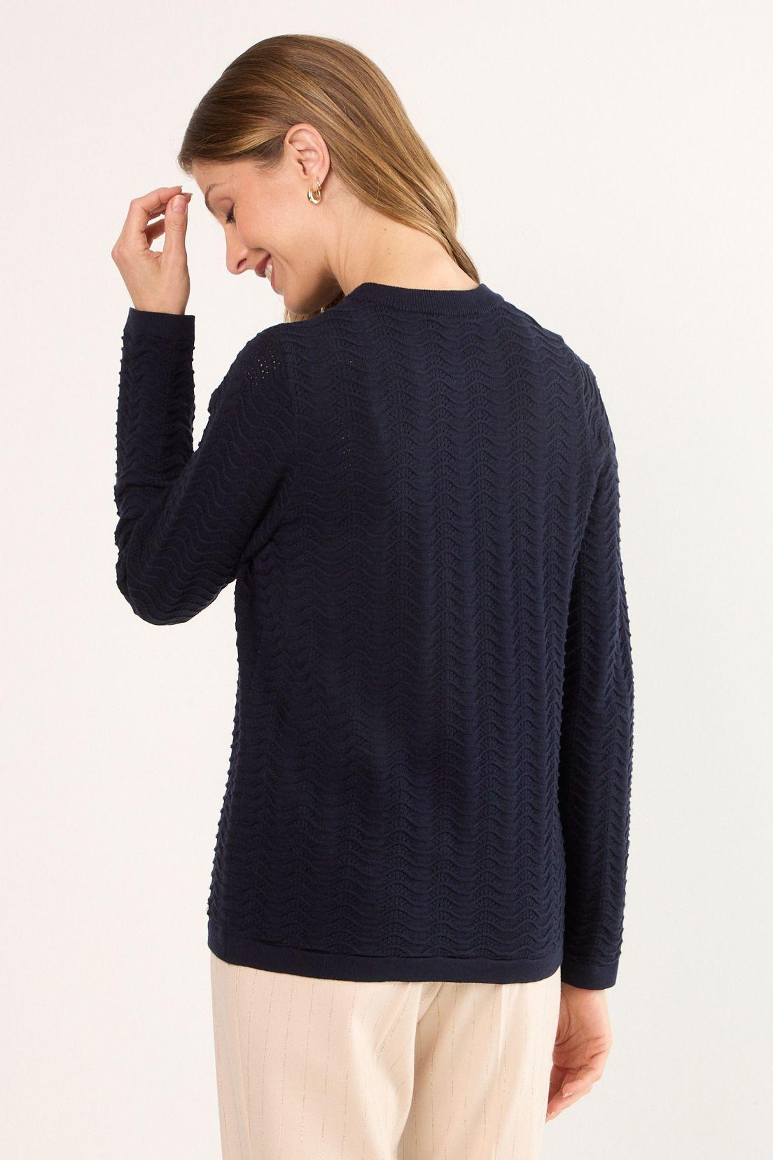 Cardigan Azul Ma Griffe 18102225001104-2