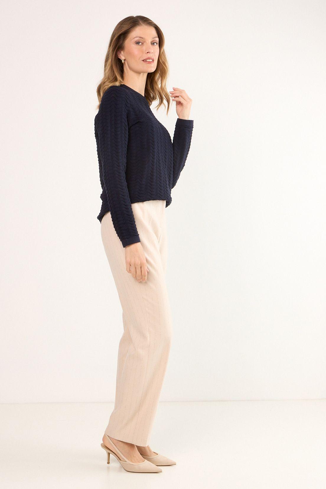 Cardigan Azul Ma Griffe 18102225001104-3