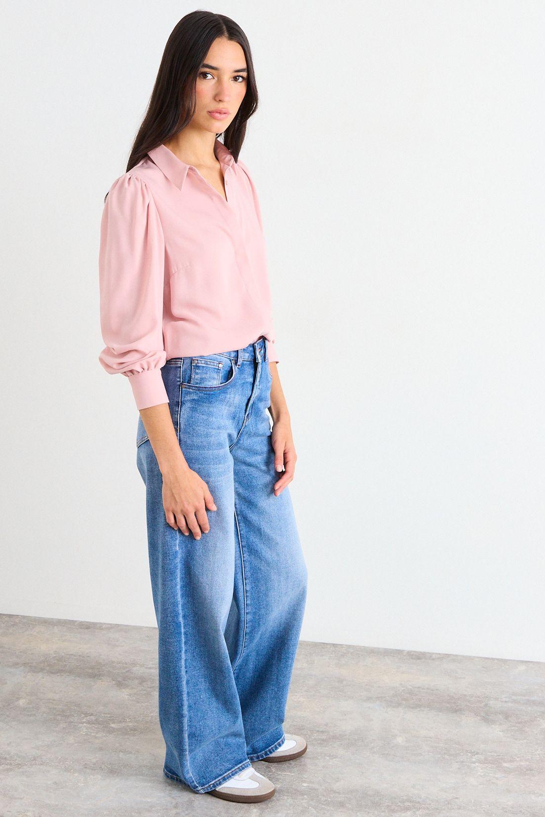 Blusa Lisa Rosa iO 14020126059123-4