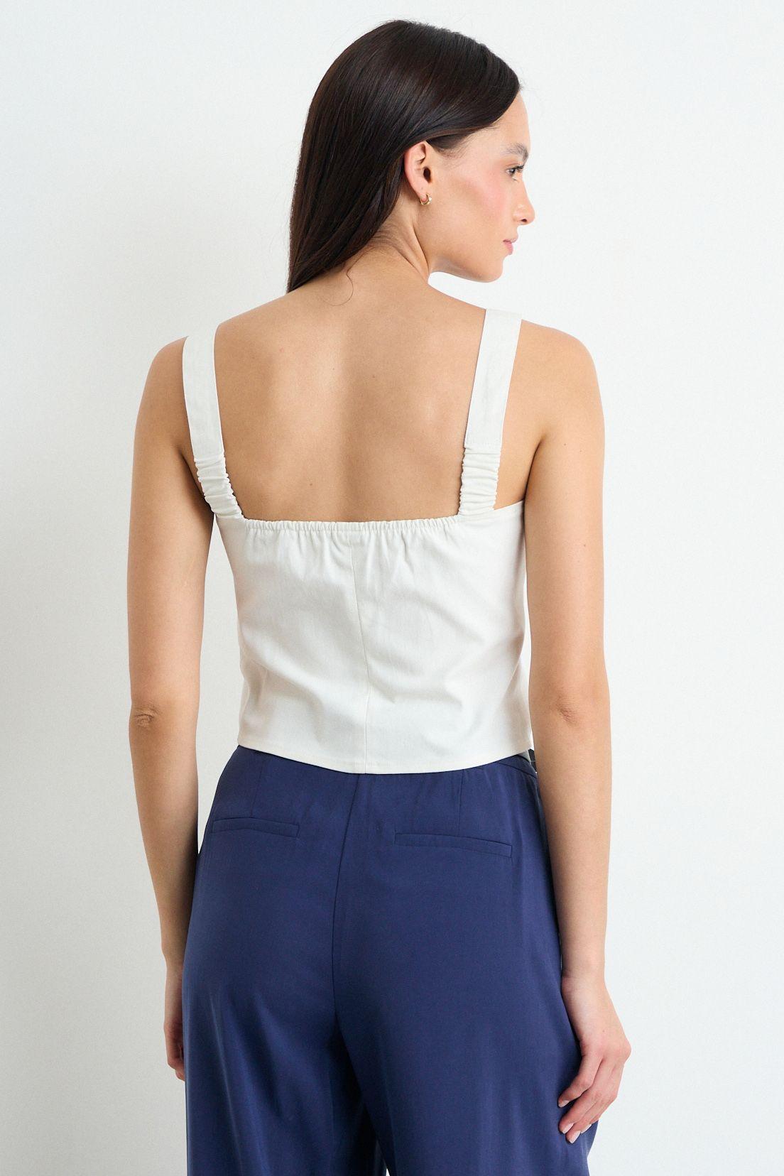 Blusa Lisa Crudo iO 14020225075105-2