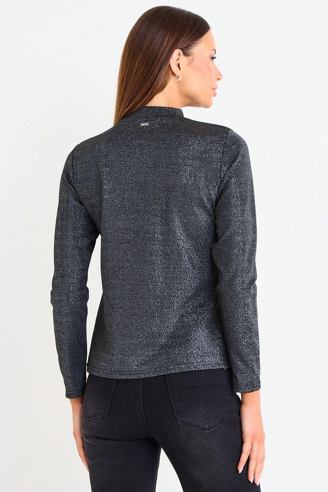 Polera Manga Larga Lisa Negro Ash 14207126090102-2