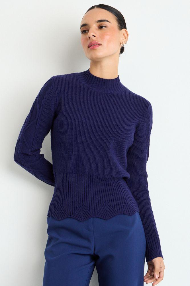 Sweater Azul iO 18120225002104-0