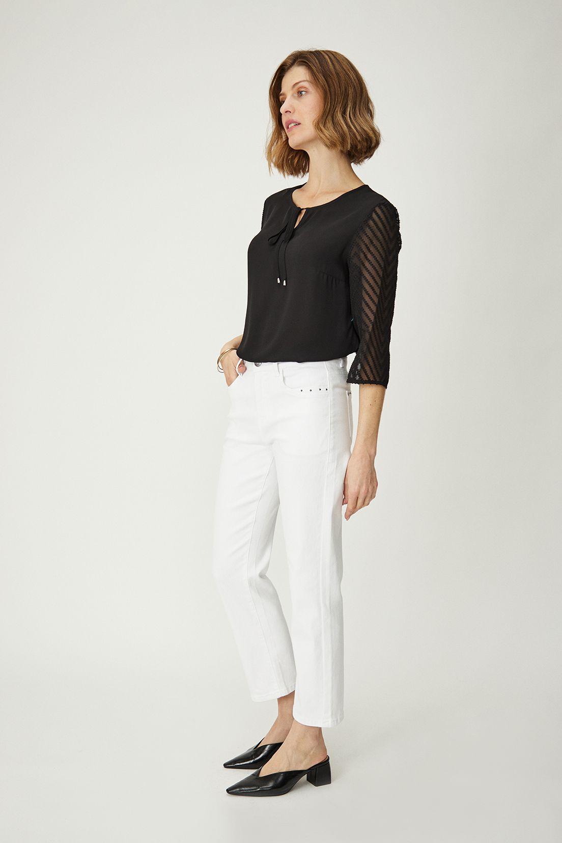 Jeans Recto Crop Blanco Ma Griffe 11302224006101-4