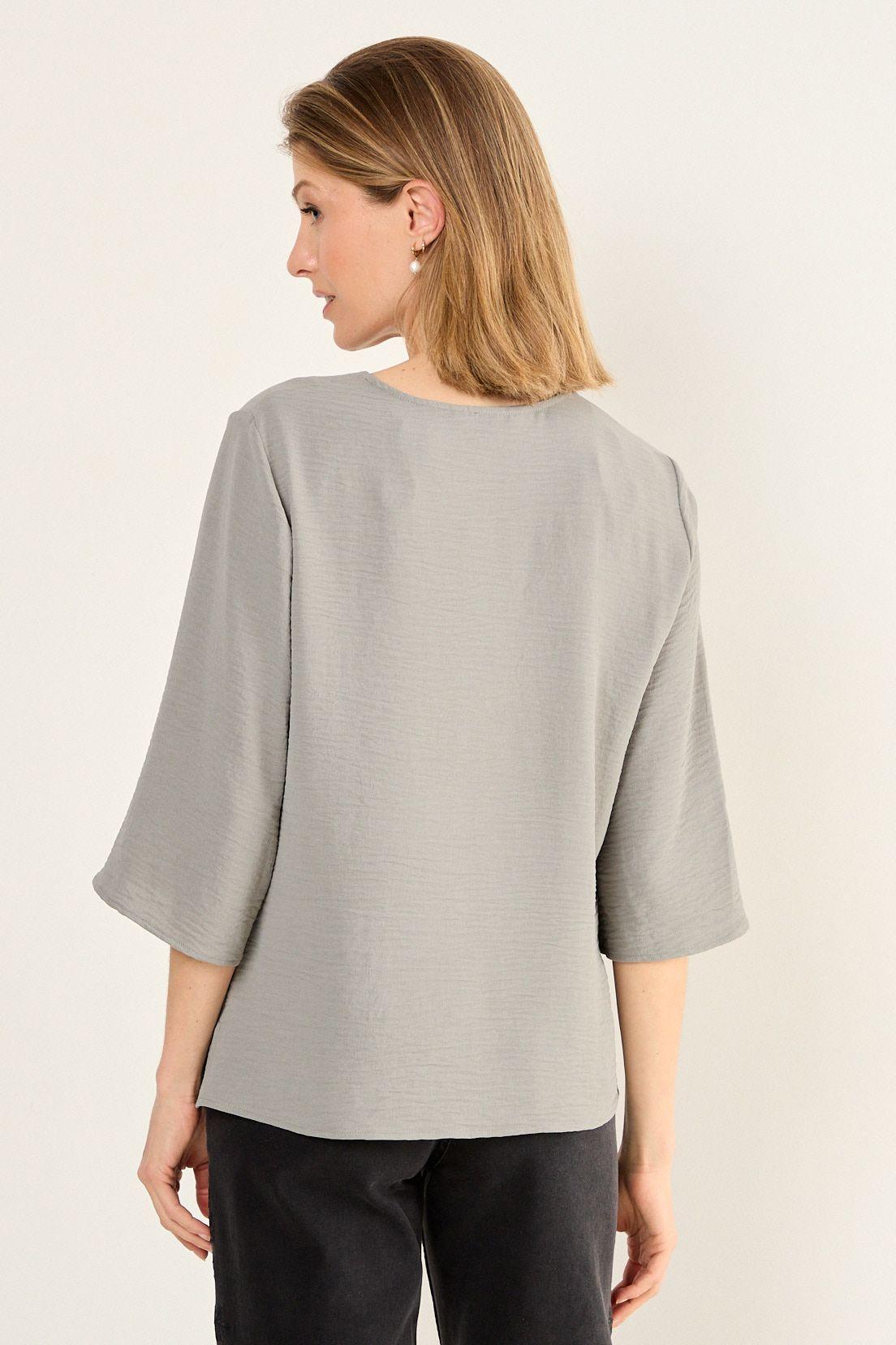 Blusa Escote V Avellana Ma Griffe 14002126051126-2