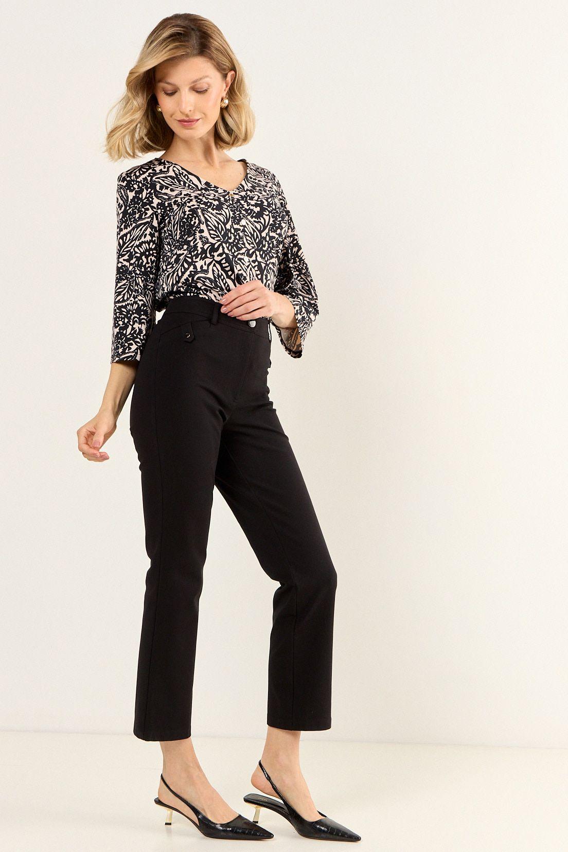 Pantalon Recto Negro Ma Griffe 11002126003102-4