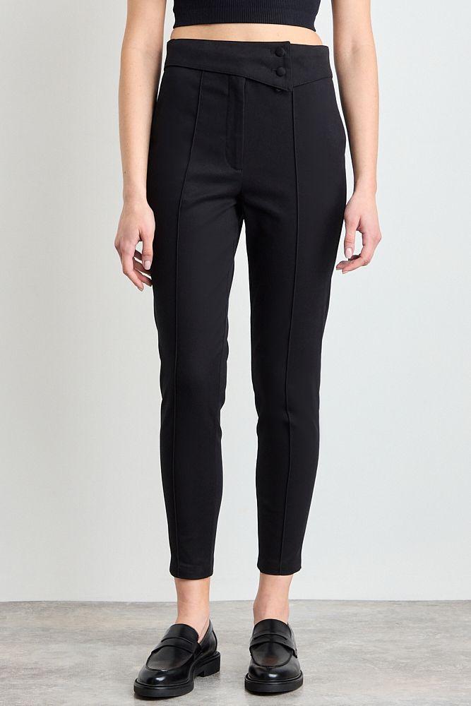 Pantalon Liso Negro iO 11020225065102-1