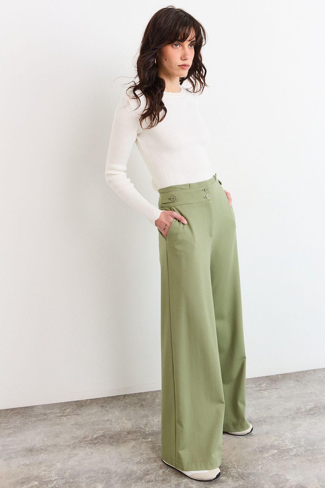 Pantalon Verde Oliva iO 11020226150107-4