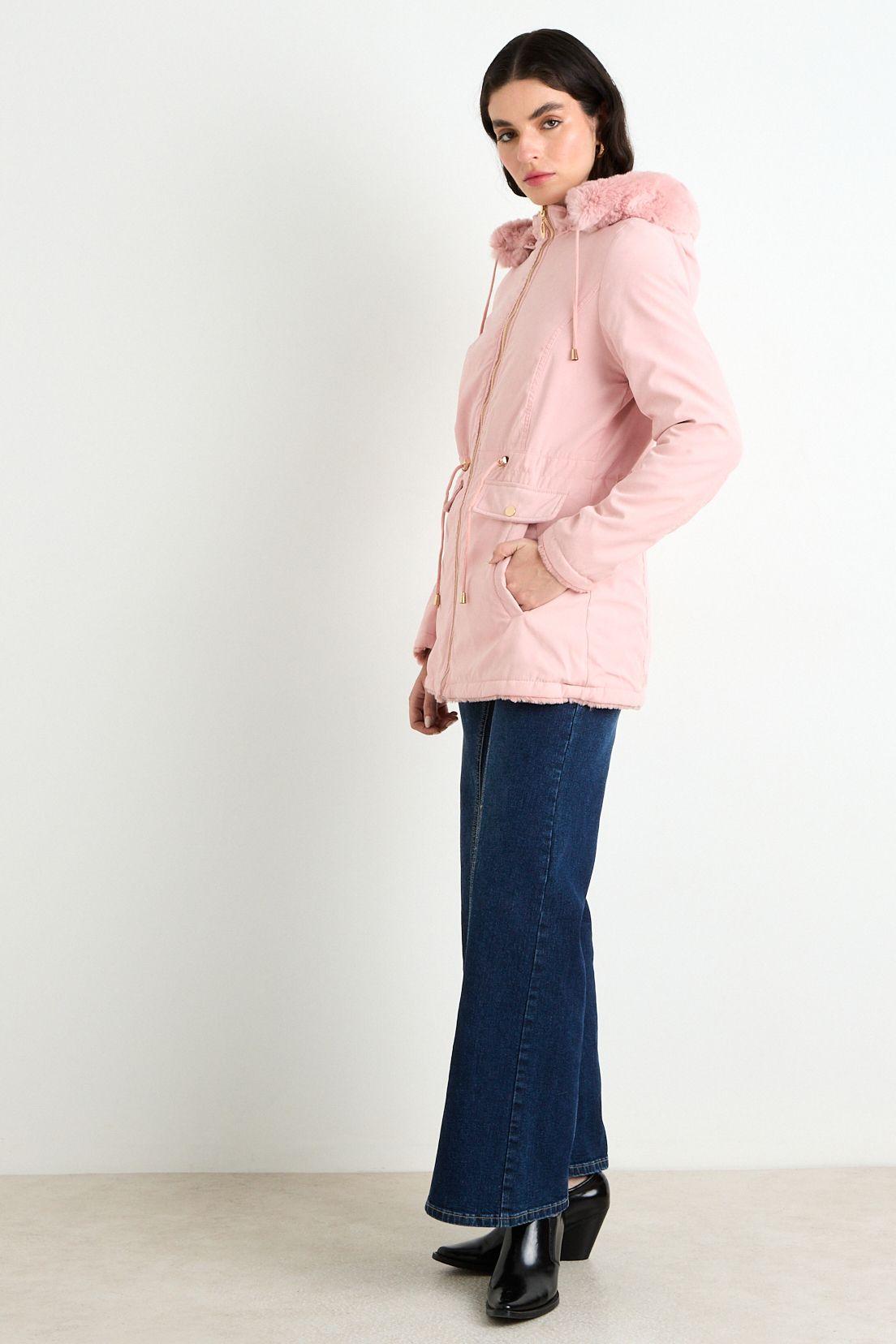 Chaqueton Liso Rosa 17204224002123-3
