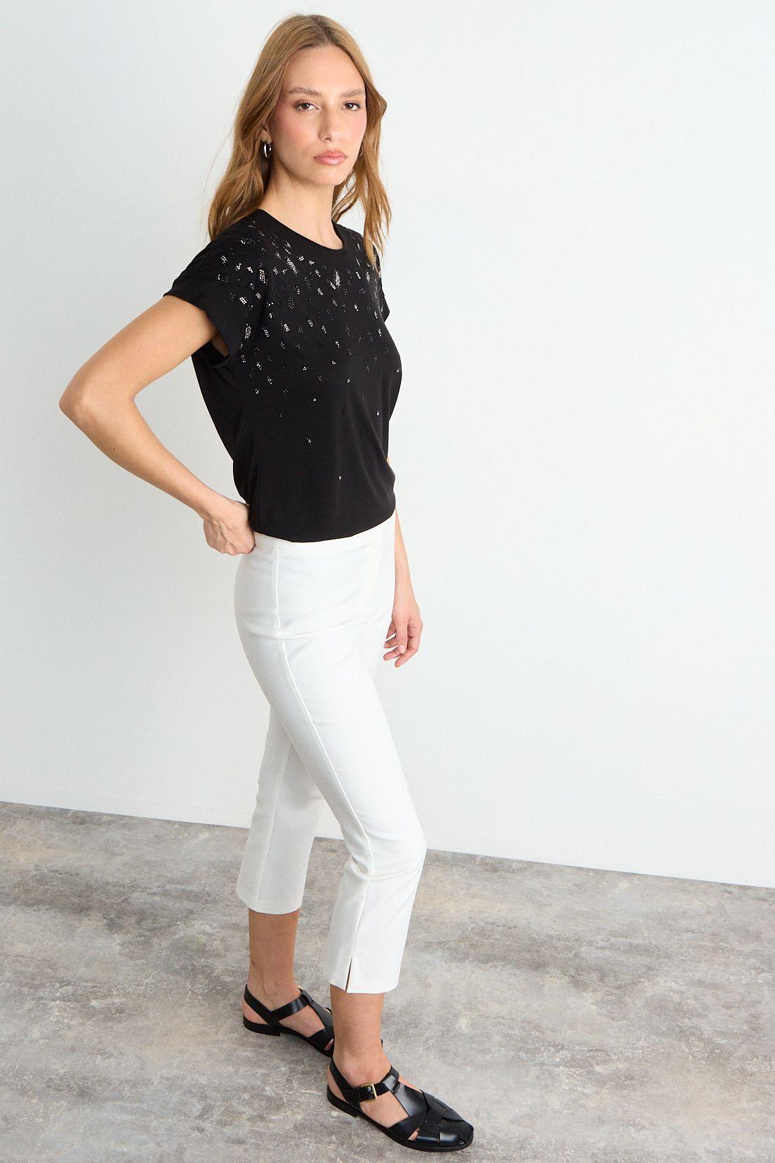 Polera Estampada Negro iO 14620126001102-3