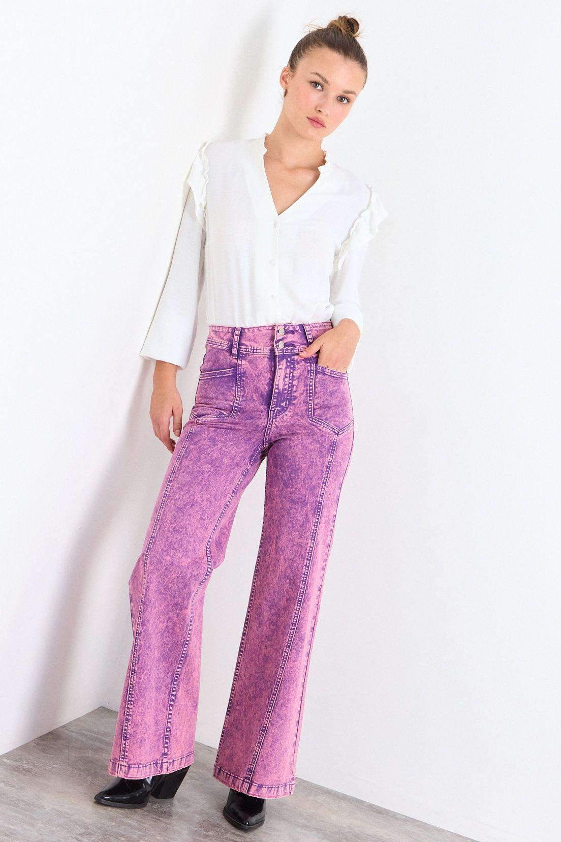 Jeans Liso Morado iO 11320126005121-0