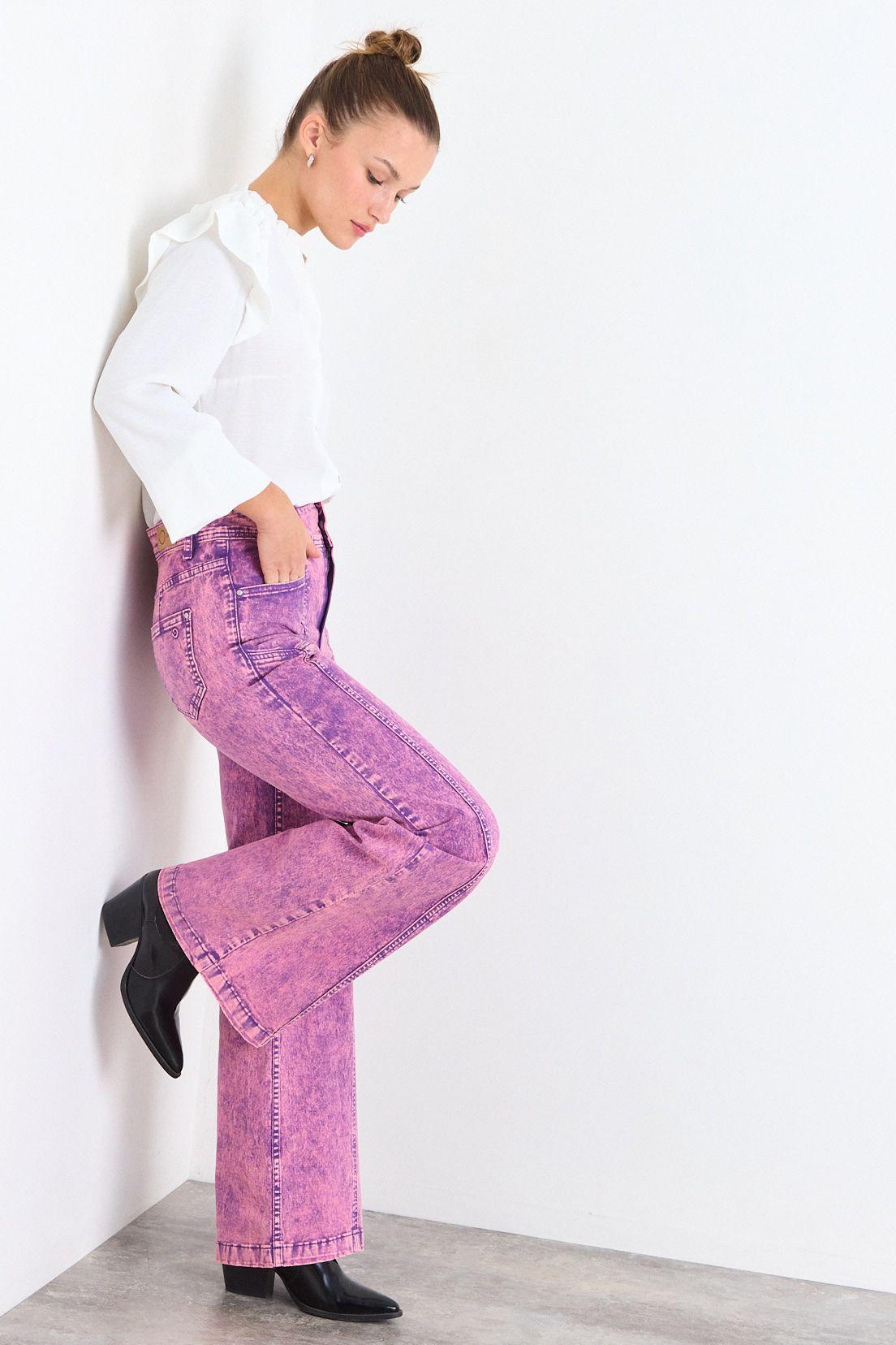 Jeans Liso Morado iO 11320126005121-4