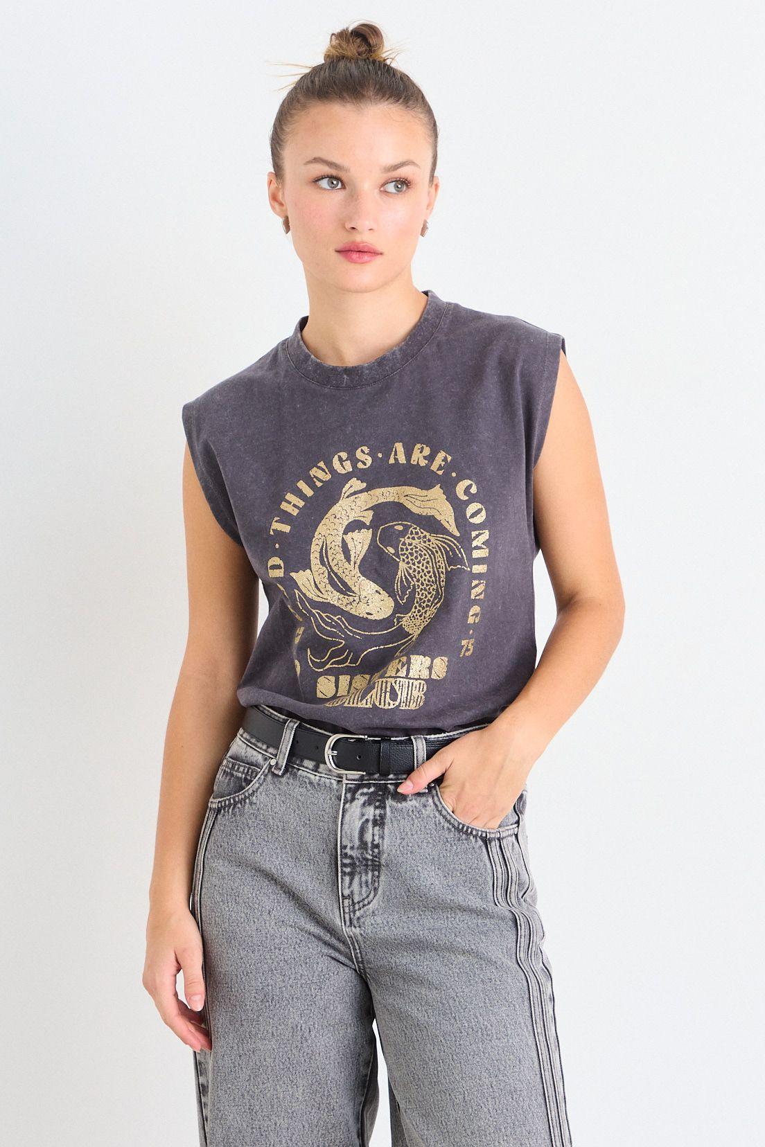 Polera Estampada Gris iO 14620126004163-1