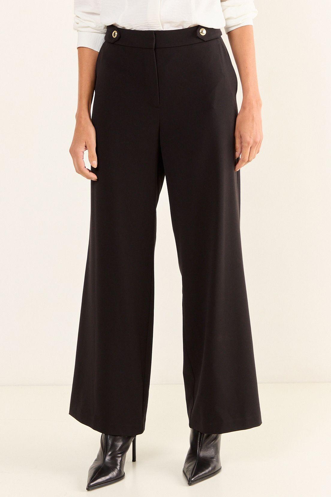 Pantalon Formal Wide Negro Ma Griffe 11002126054102-1