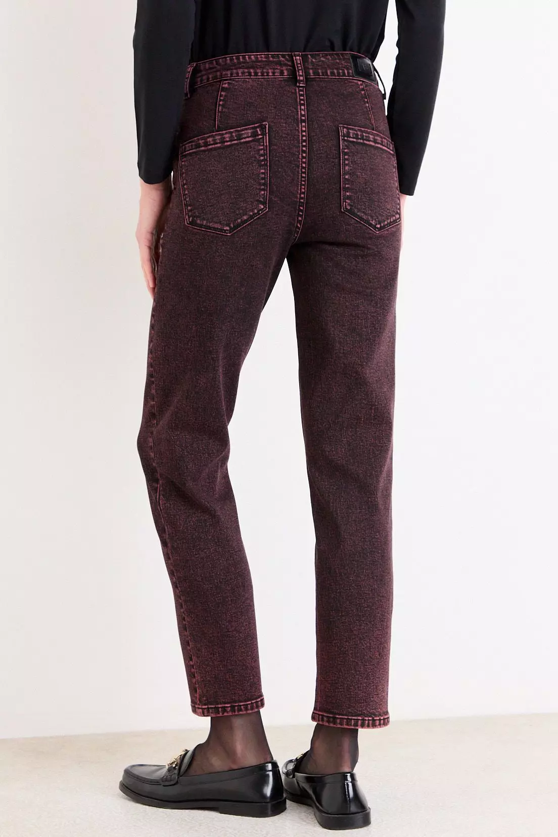Jeans Straight Burdeos Ash 11307226005112-3