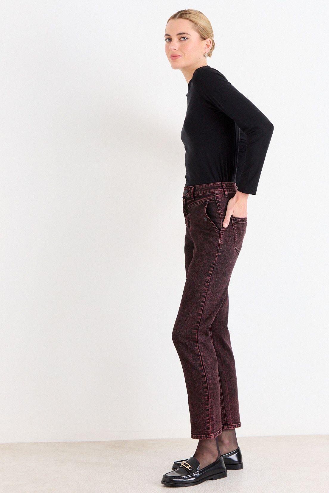 Jeans Straight Burdeos Ash 11307226005112-4