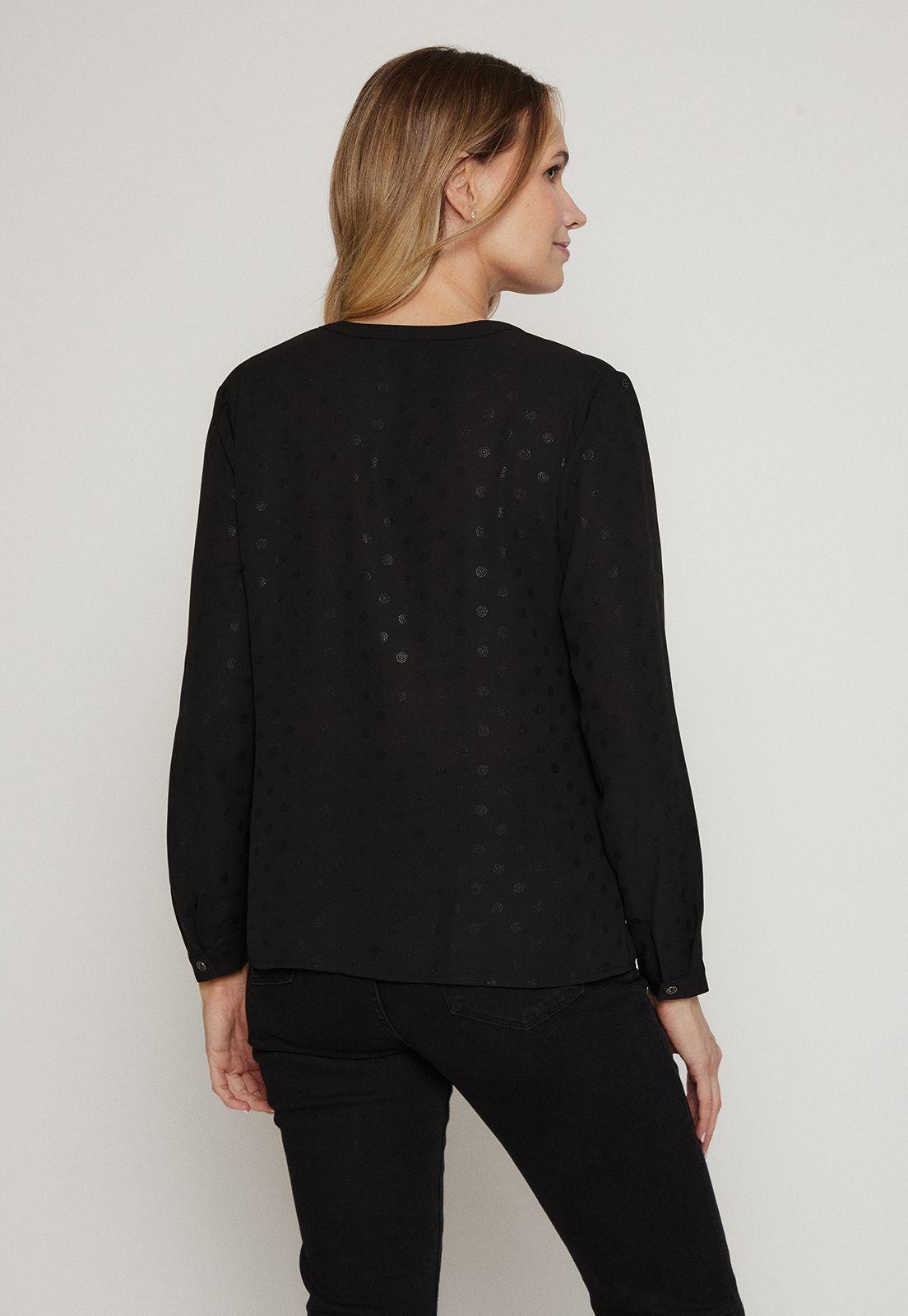 Blusa Estampada Negro Ma Griffe 14102124058102-4