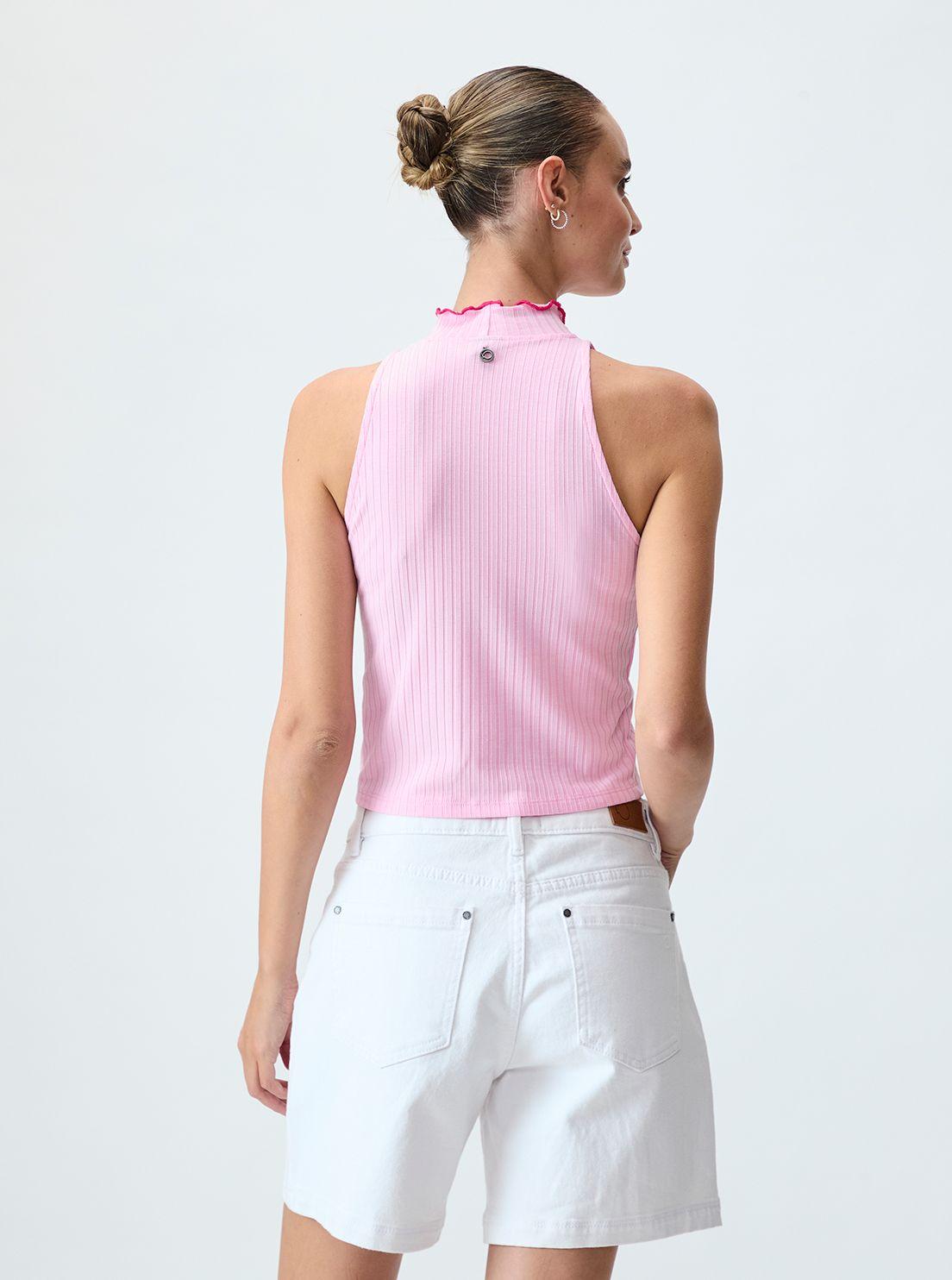 Polera Lisa Rosado iO 14220125003123-2