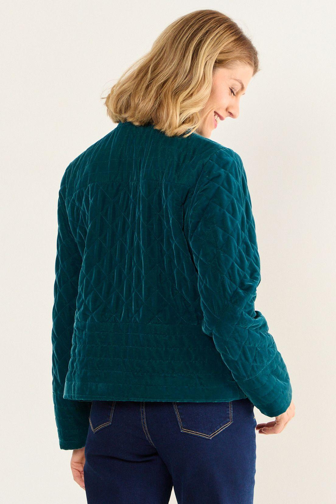 Parka Corta Verde Oliva Ma Griffe 17602126004107-2