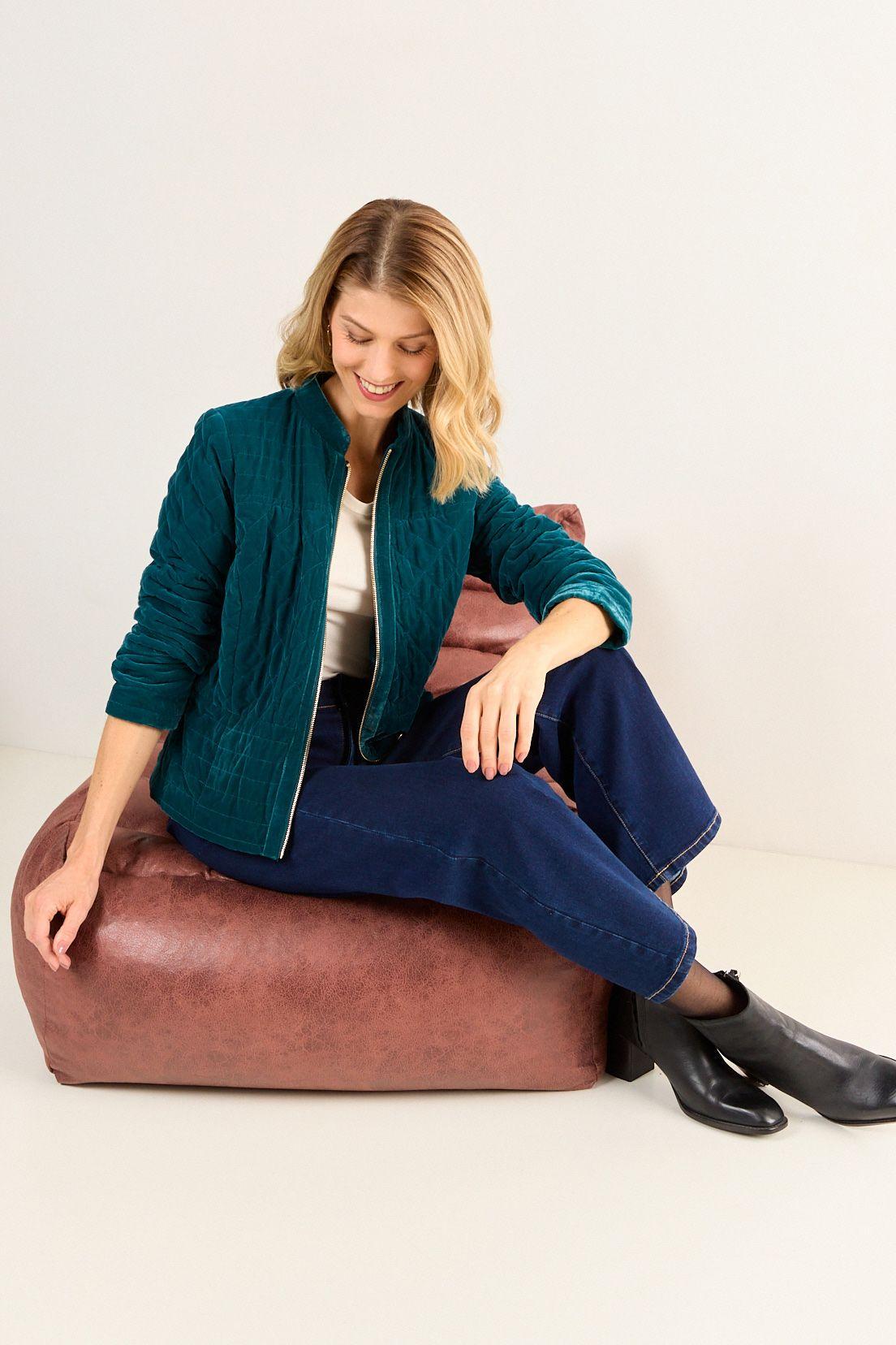 Parka Corta Verde Oliva Ma Griffe 17602126004107-3