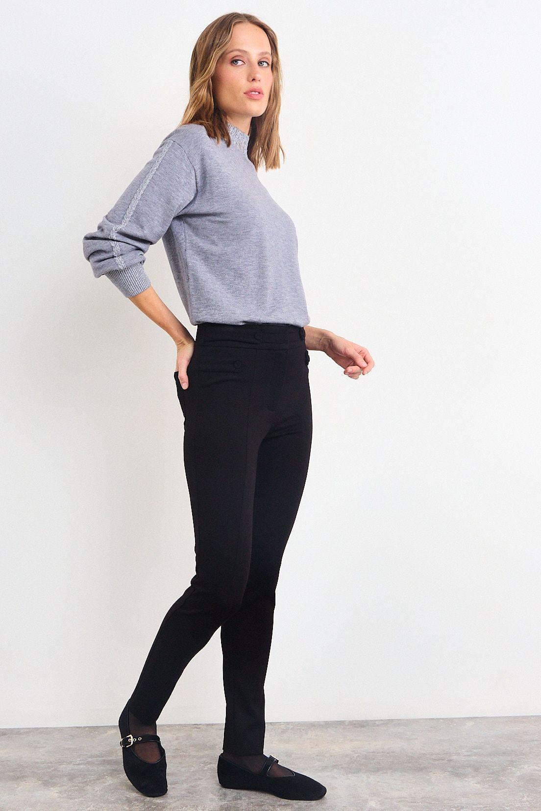 Calza Lisa Negro iO 11420126054102-4