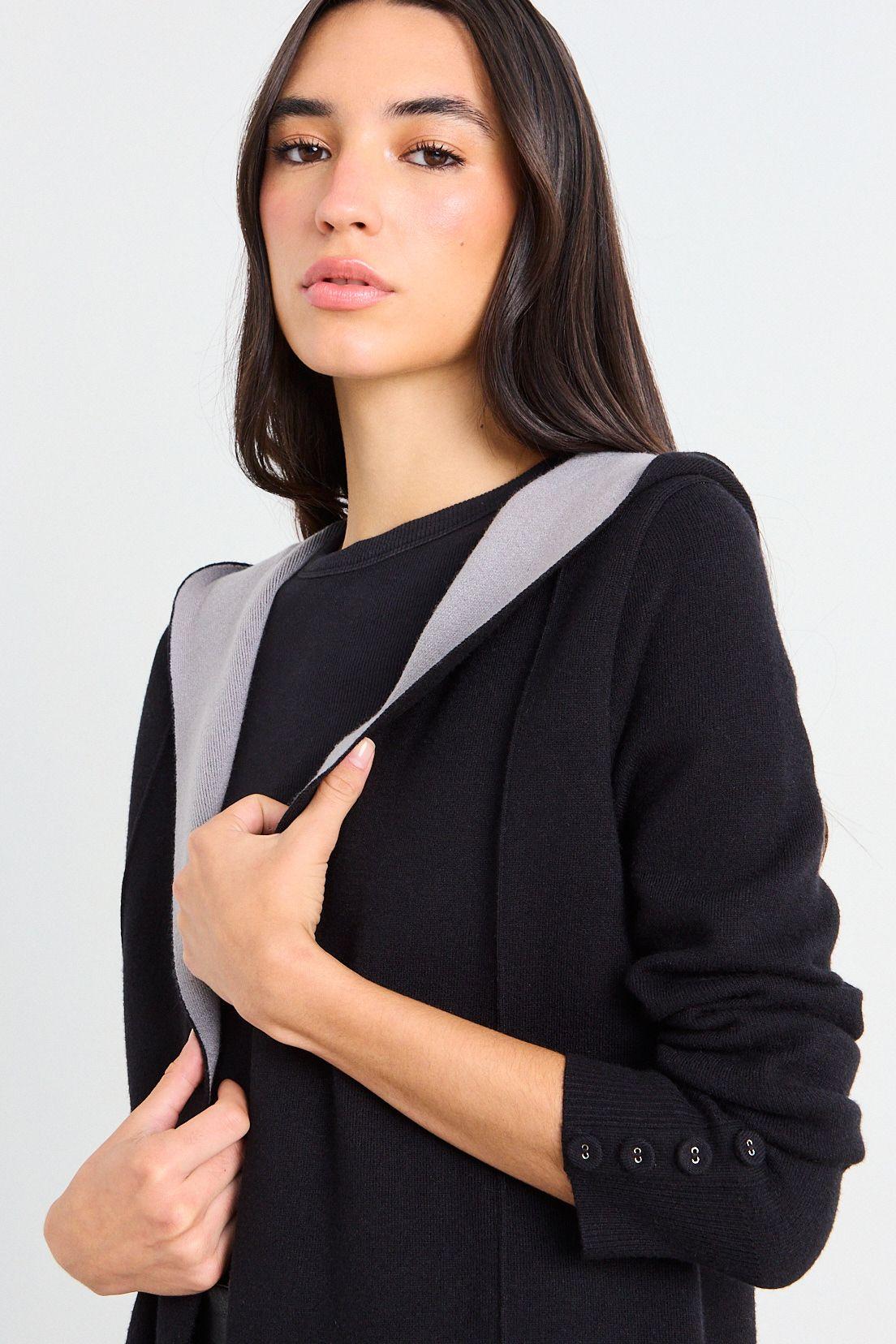 Chaleco Liso Negro iO 18020126007102-1