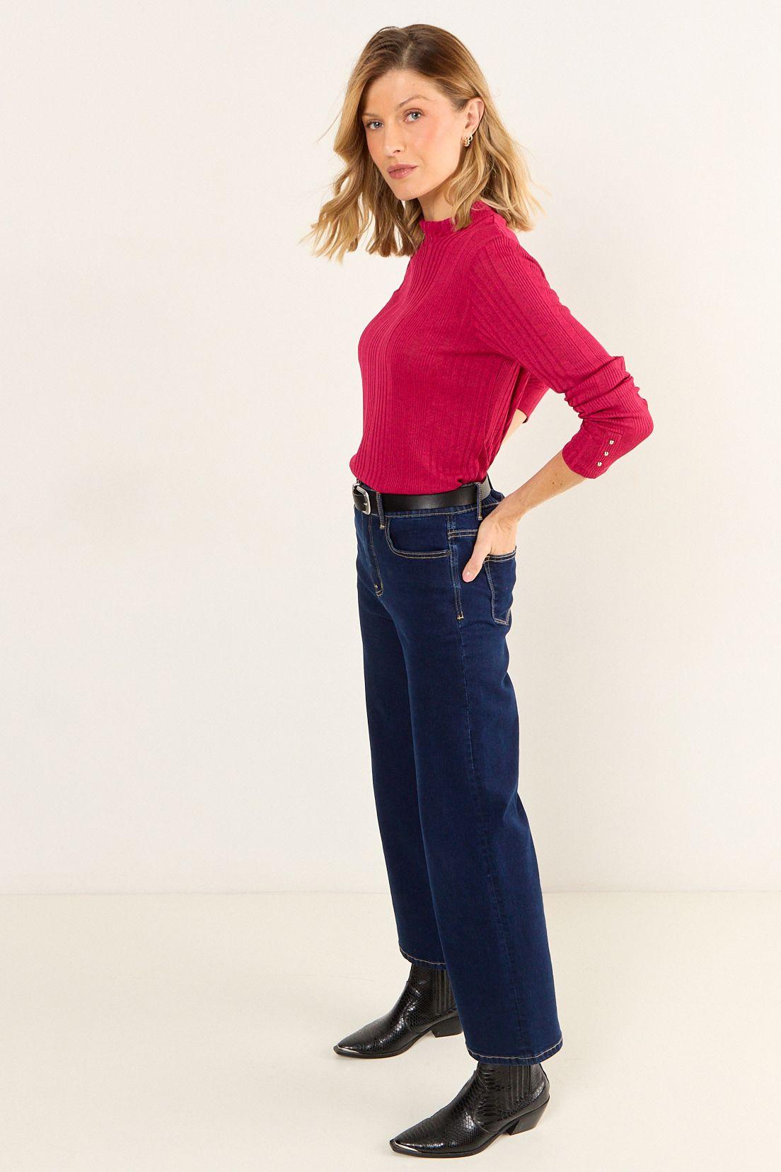 Polera Lisa Fucsia Ma Griffe 14202126054116-2