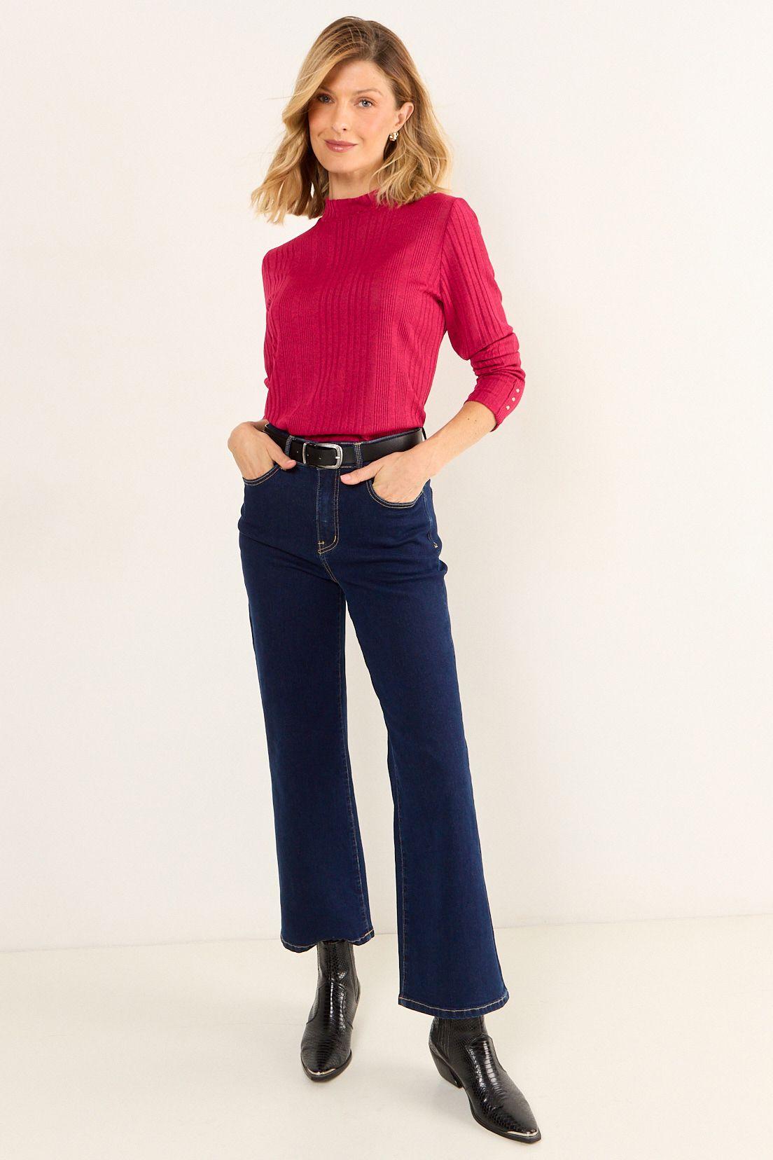 Polera Lisa Fucsia Ma Griffe 14202126054116-4