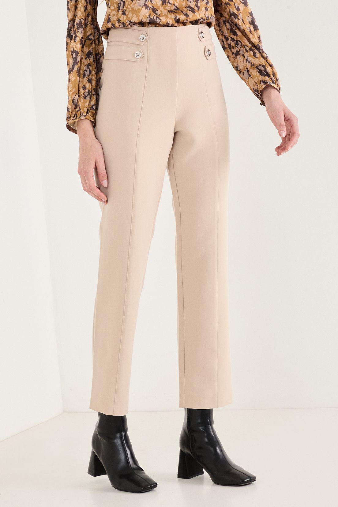 Pantalon Liso Beige 11004125010106-0