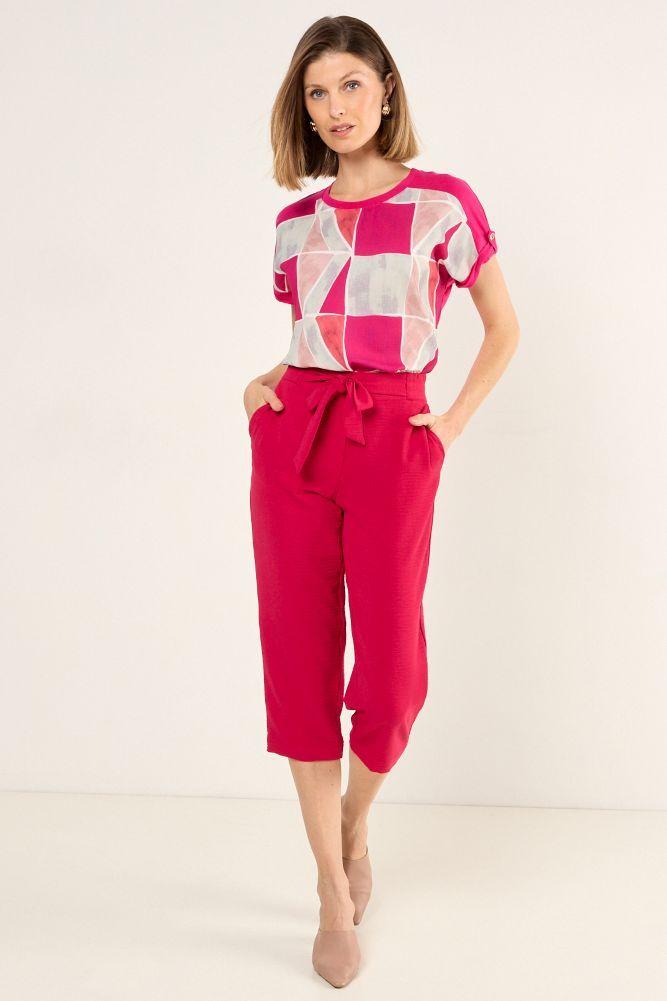 Capri Con Elastico Fucsia Ma Griffe 11502225003116-0