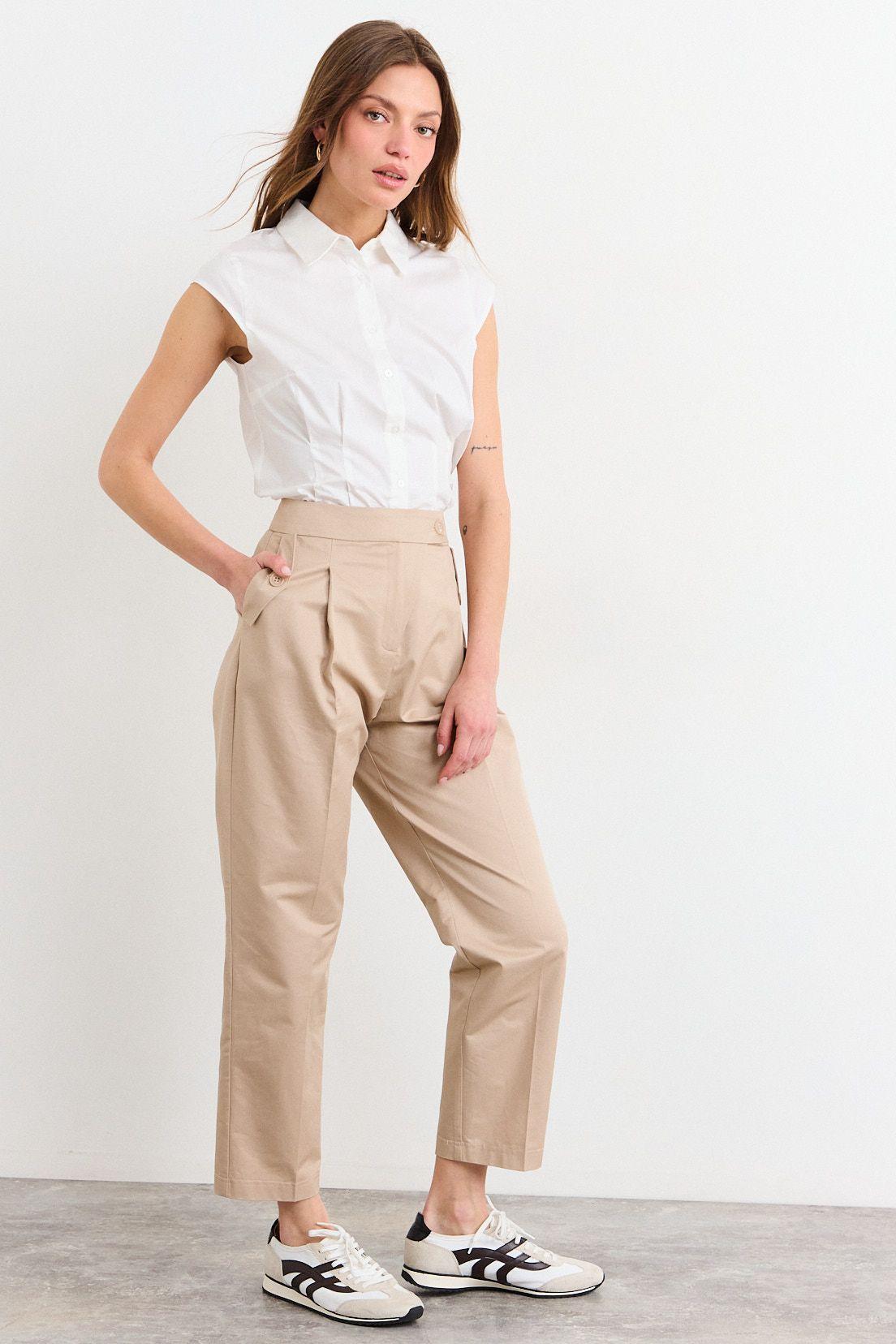 Pantalon Beige iO 11020226008106-4