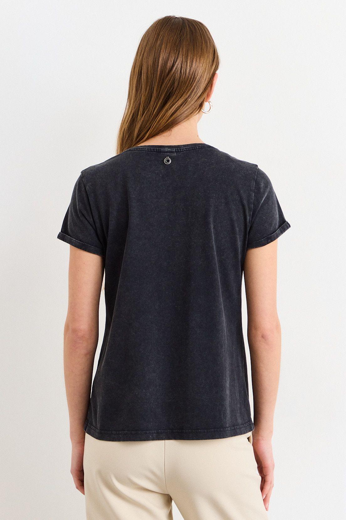 Polera Manga Corta Negro iO 14620226052102-2