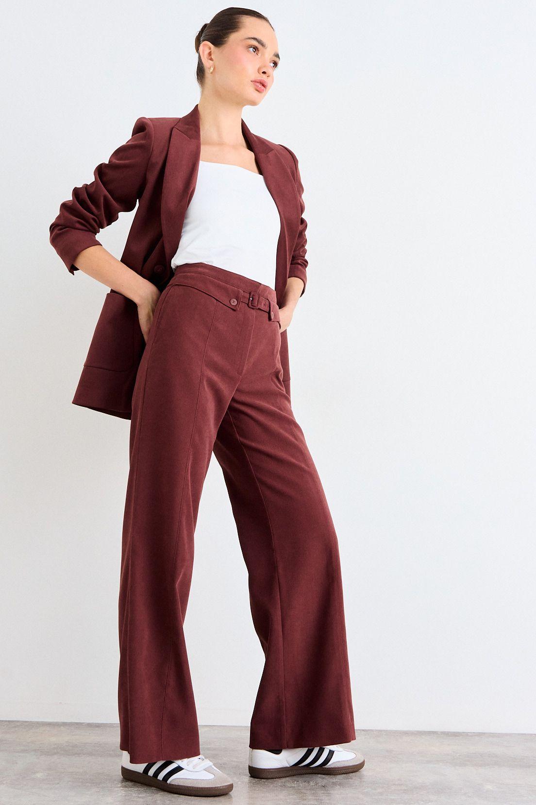 Pantalon Liso Café iO 11020126061129-4