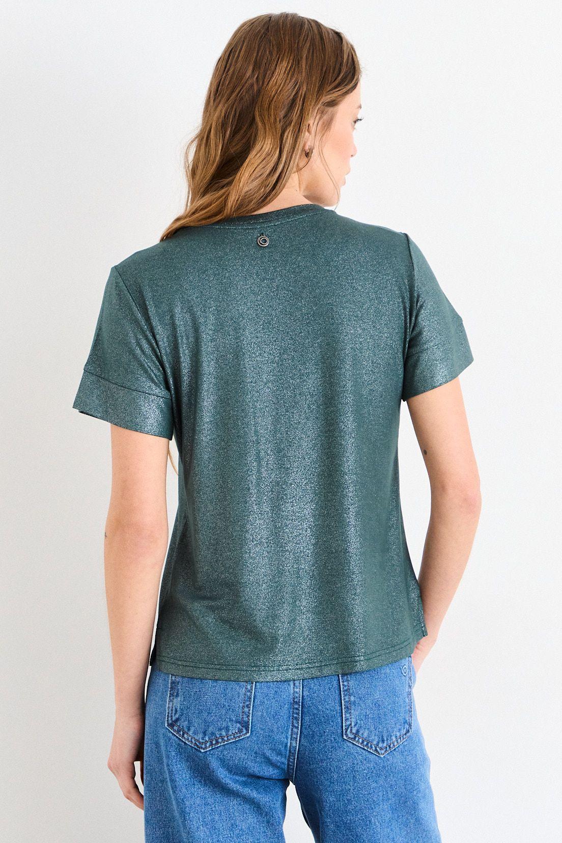 Polera Estampada Verde Oliva iO 14620226001107-2