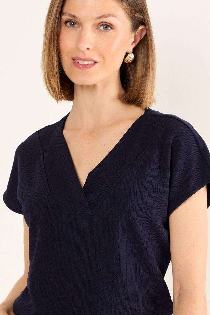 Polera Lisa Azul Ma Griffe 14204225032104-1