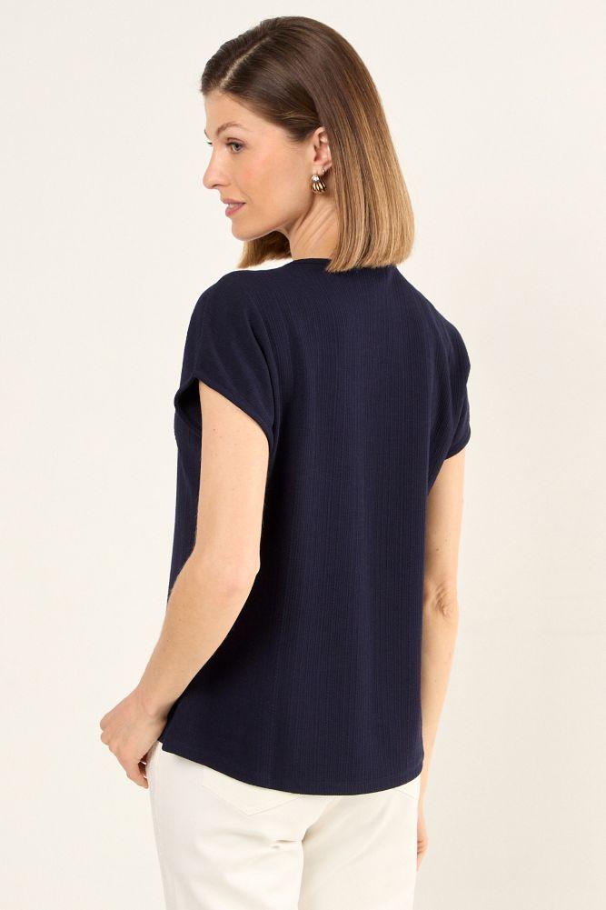 Polera Lisa Azul Ma Griffe 14204225032104-2