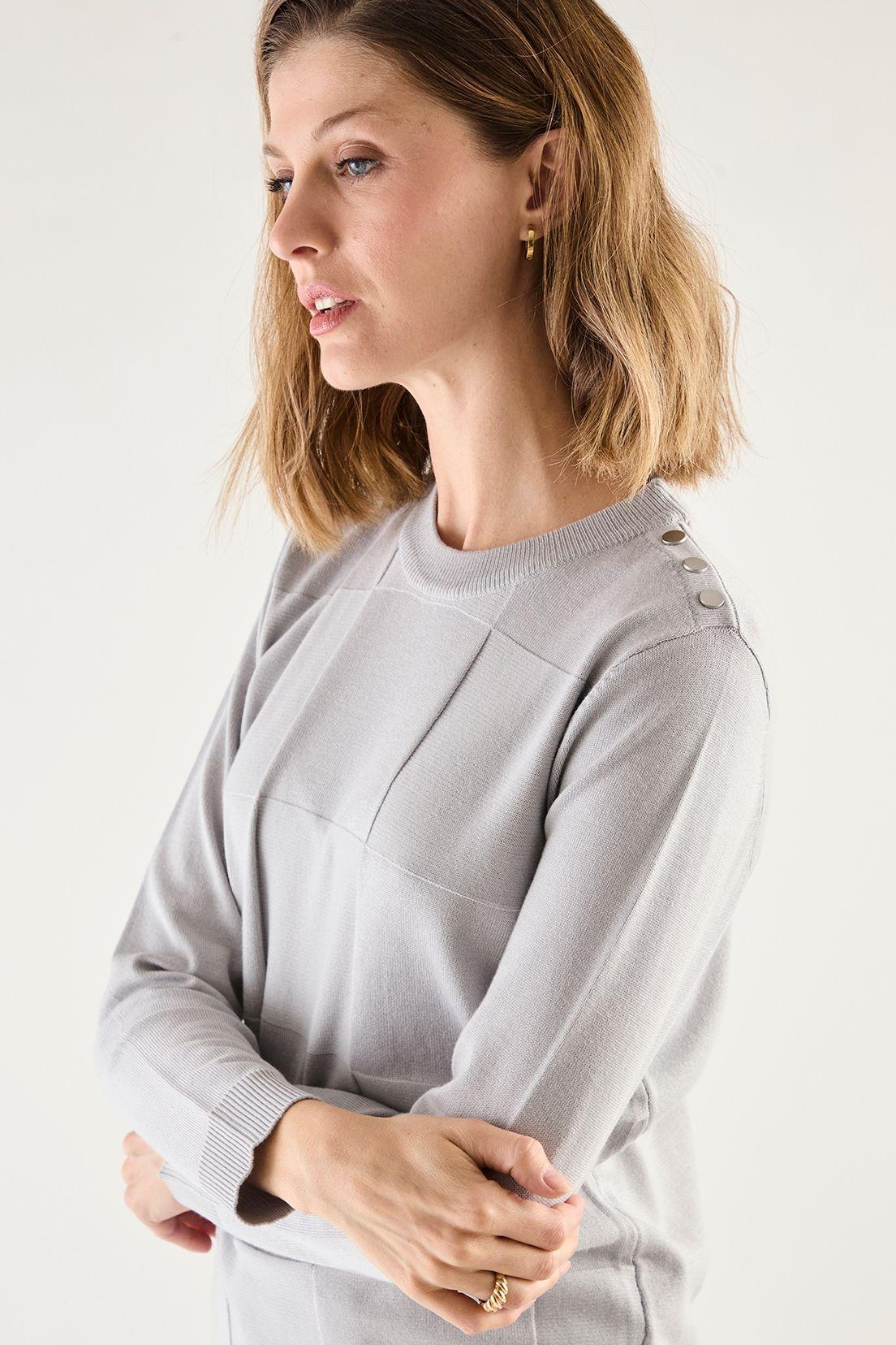 Sweater Liso Gris 18104125003113-1