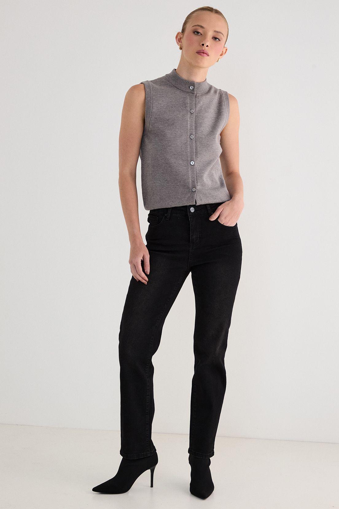 Jeans Liso Negro Ash 11307125050102-0