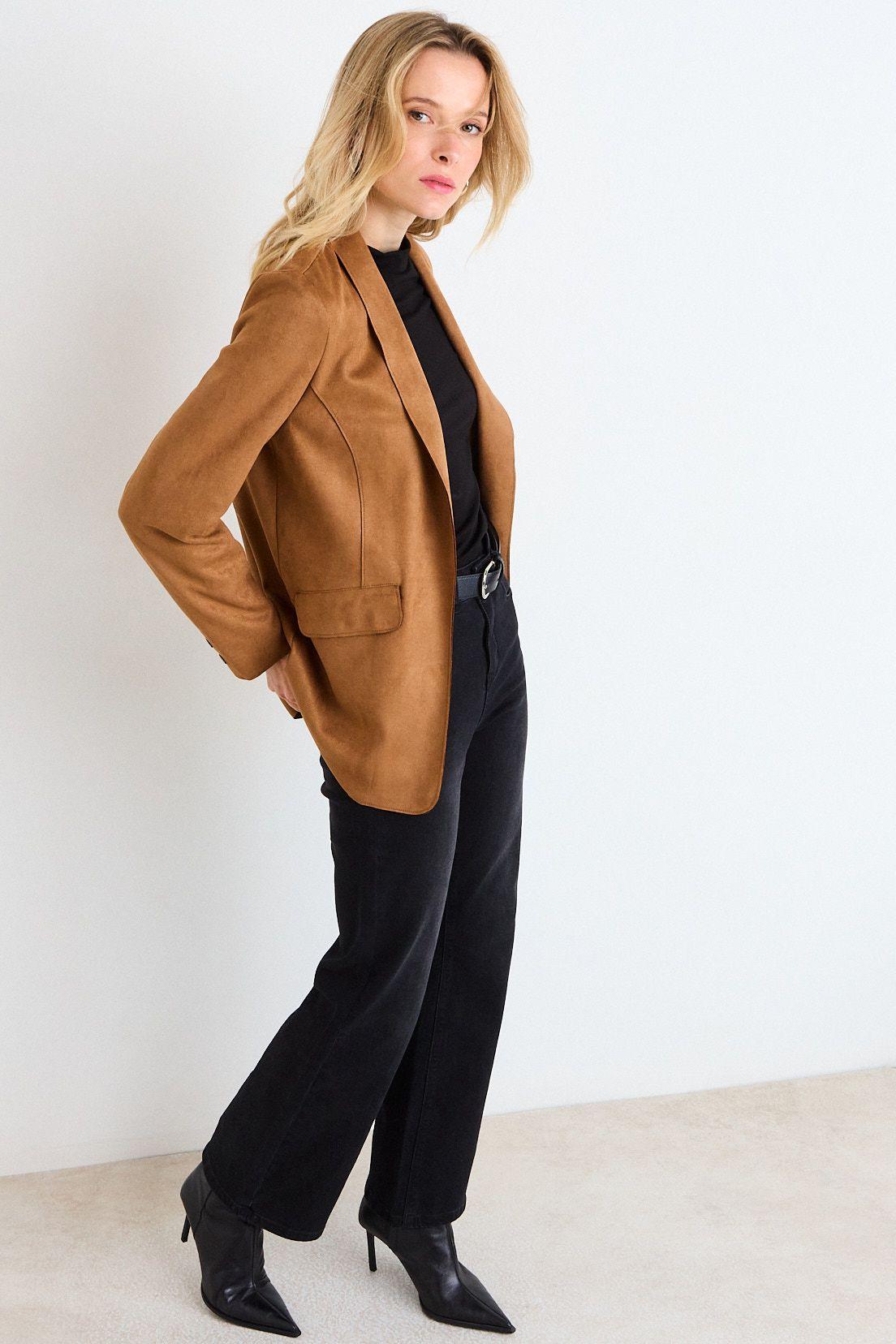 Blazer Liso Café Ash 16007226058129-4