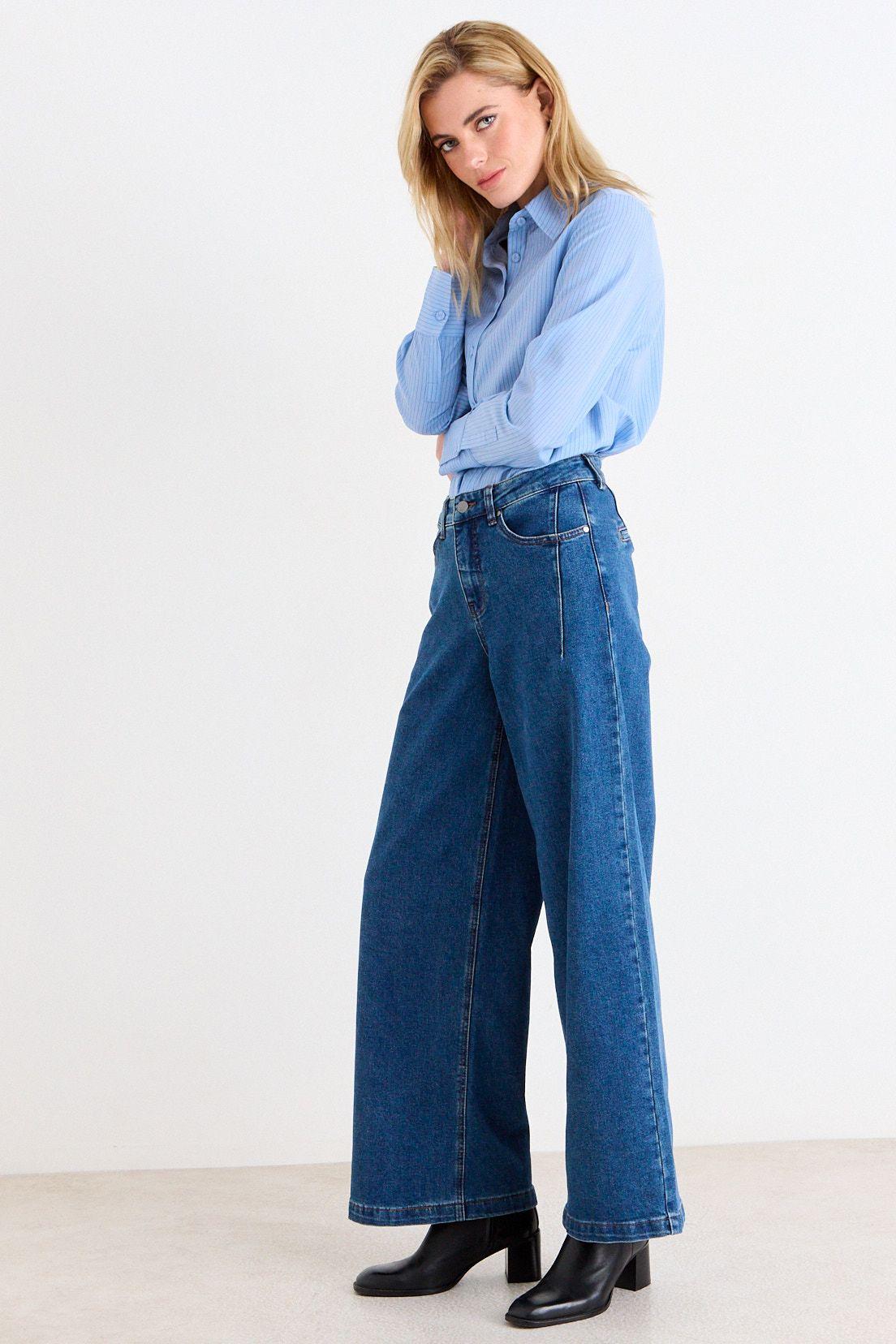 Jeans Wide Azul Ash 11307226004104-4