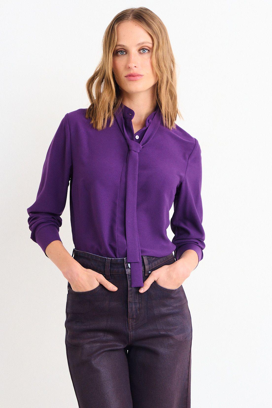 Blusa Lisa Morado iO 14020126062121-0