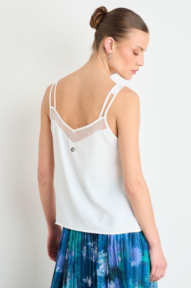 Blusa Sin Mangas Crudo iO 14020225009105-2