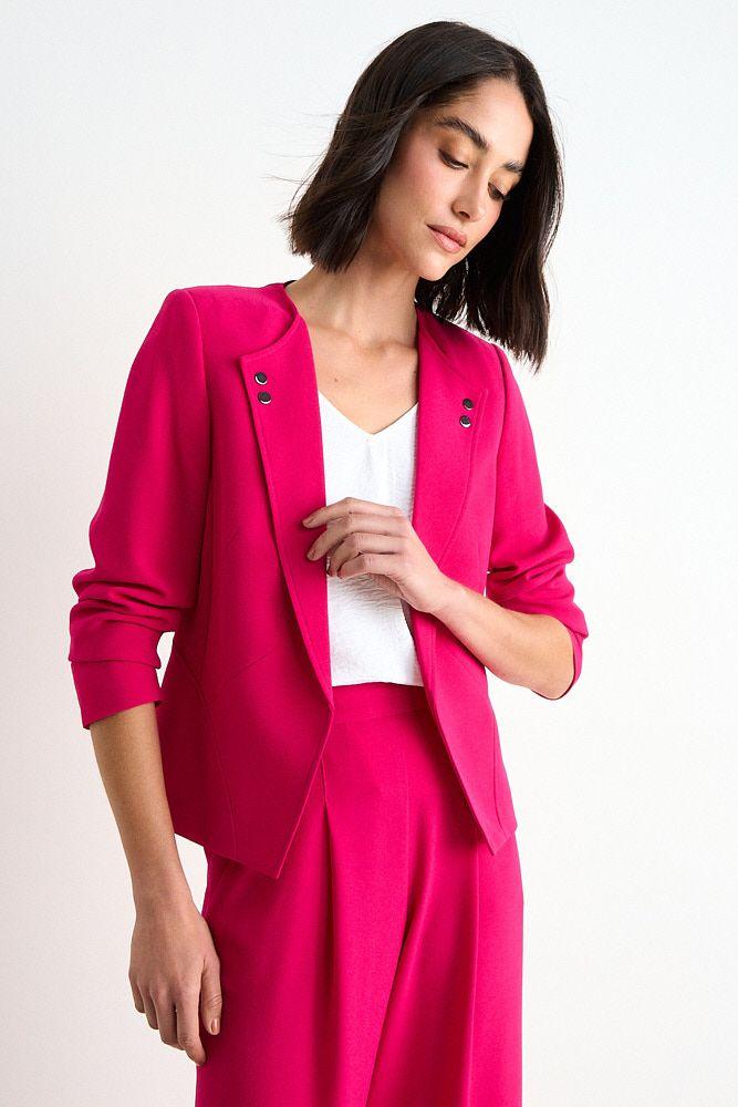 Blazer Liso Fucsia Ash 16007126051116-0